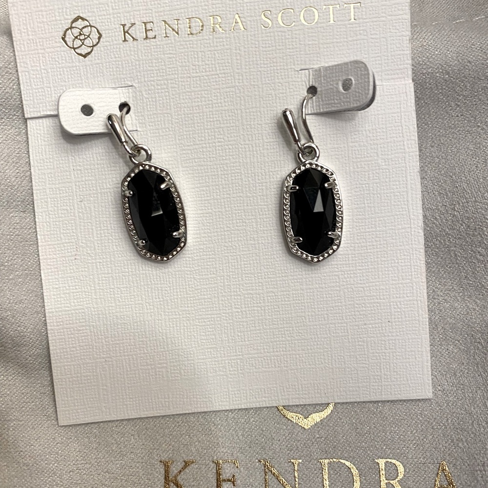 Kendra Scott Silver small drop Earrings